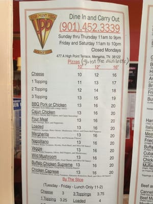High Point Pizza by null