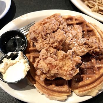 Tapester's Grill - Stickee chicken and waffle - American Near Me - Houston, Texas Tapester's Grill - Stickee chicken and waffle - American Near Me - Houston, Texas
