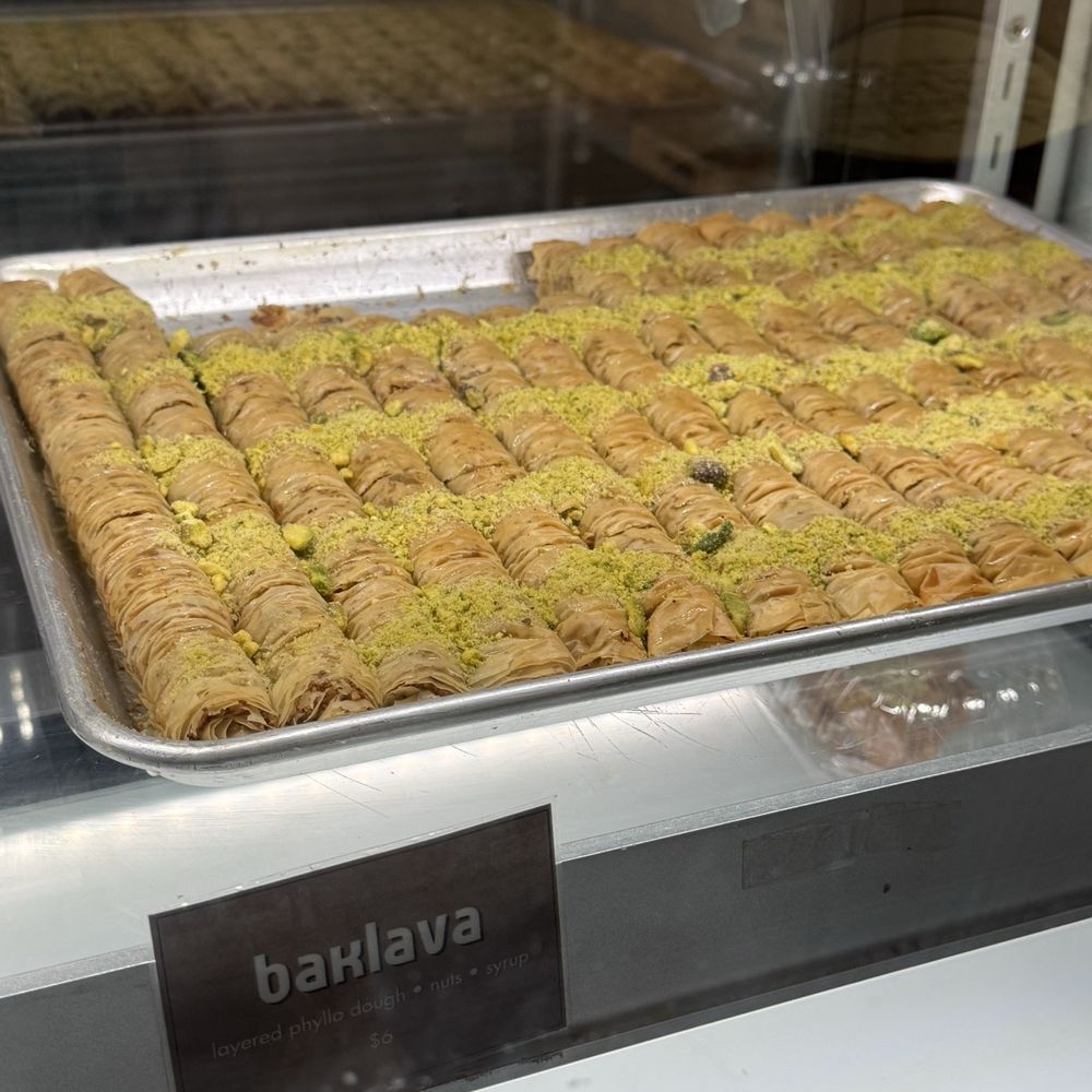 Mokha Cafe - Baklava topped with pistachio - Coffee & Tea Near Me - Bakersfield, California Mokha Cafe - Baklava topped with pistachio - Coffee & Tea Near Me - Bakersfield, California