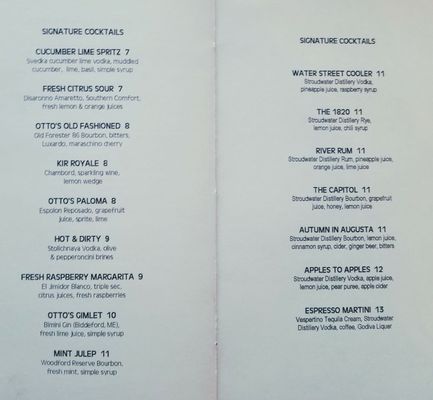 Menu photo 7 Ottos on the River Augusta, ME