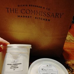 The Commissary - Honey cardamon crunch ice cream and key lime pie...delish!