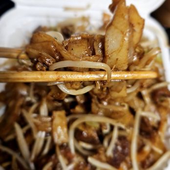 Evergreen Panda - 7-26-24. Close up of Chow Fun Noodles - Chinese Near Me - San Jose, California Evergreen Panda - 7-26-24. Close up of Chow Fun Noodles - Chinese Near Me - San Jose, California