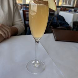 Yellowfin Steak and Fish House - Carmel apple mimosa