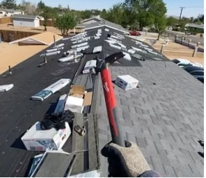 Slide of First Class Roofing