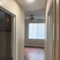 The Cleaning Squad - Hard water spots on shower glass