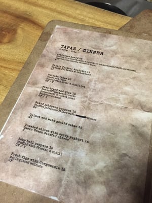 Menu photo 2 The Tree House Fortitude Valley, QLD Menu photo 2 The Tree House Fortitude Valley, QLD