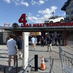 Nissan Stadium - Main Gate near drop off