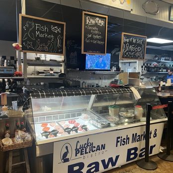 Lucky Pelican Bistro - Fresh fish counter - Seafood Near Me - Sarasota, Florida Lucky Pelican Bistro - Fresh fish counter - Seafood Near Me - Sarasota, Florida