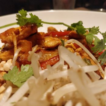 Jack's - a plate of noodles and meat - Canadian (New) Near Me - Pickering, Ontario