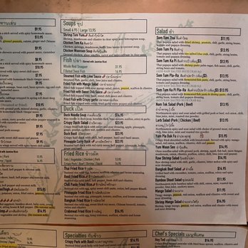 Saranrom Thai - Menu - Thai Near Me - Elmhurst, New York