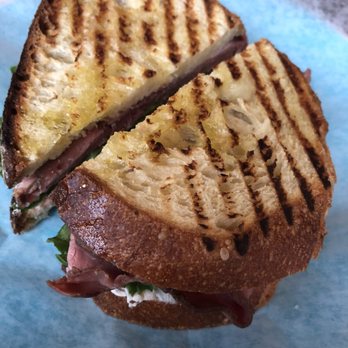 Circe's Grotto - Roast Beef , Housemade Boursin Cheese , Lettuce , Tomato & Red Onion Sandwich - Sandwiches Near Me - Charleston, South Carolina