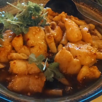 Szechuan Chef - Sliced Fish in Hot & Spicy Gravy - Szechuan Near Me - Bellevue, Washington