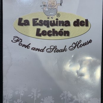 La Esquina del Lechón - Menu front - Cuban Near Me - Doral, Florida La Esquina del Lechón - Menu front - Cuban Near Me - Doral, Florida