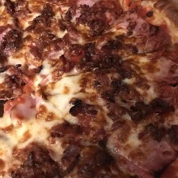 Large pepperoni ham and bacon Large pepperoni ham and bacon