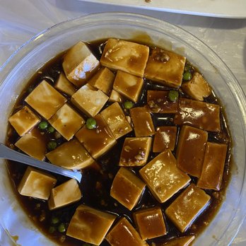 China Chef - Hot and spicy tofu with minced pork ... not spicy at all... not really even hot, as in temp. - Dim Sum Near Me - Secaucus, New Jersey China Chef - Hot and spicy tofu with minced pork ... not spicy at all... not really even hot, as in temp. - Dim Sum Near Me - Secaucus, New Jersey