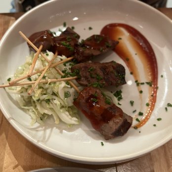 Wolfgang Puck - Steak skewers - American Near Me - Las Vegas, Nevada Wolfgang Puck - Steak skewers - American Near Me - Las Vegas, Nevada