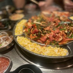 Daldongnae Korean BBQ - Dundas Square - Squid lunch special