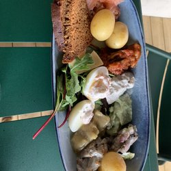 Brösarps Gästgifveri - Blå tallrik