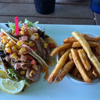 Coconuts On The Beach - Reef Tacos* blackened tuna tacos - Bars Near Me - Cocoa Beach, Florida Coconuts On The Beach - Reef Tacos* blackened tuna tacos - Bars Near Me - Cocoa Beach, Florida
