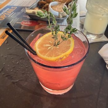 Oak & Stone - Thyme drink - Pizza Near Me - Sarasota, Florida Oak & Stone - Thyme drink - Pizza Near Me - Sarasota, Florida