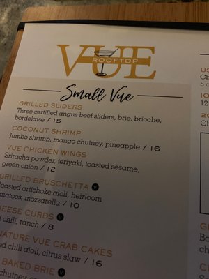 Menu photo 7 Vue Rooftop Iowa City, IA Menu photo 7 Vue Rooftop Iowa City, IA