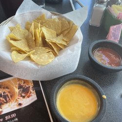 Chips, salsa, queso