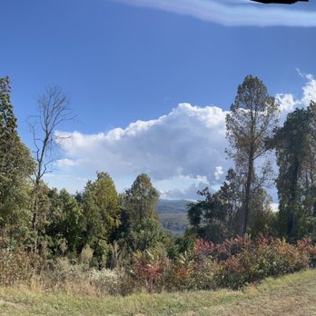 Sky Top Orchard - Views from the back parking lot - Pick Your Own Farms Near Me - Zirconia, North Carolina