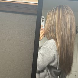 Hair highlights Hair highlights
