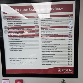 Jiffy Lube - Oil Change Stations Near Me - Melbourne, Florida