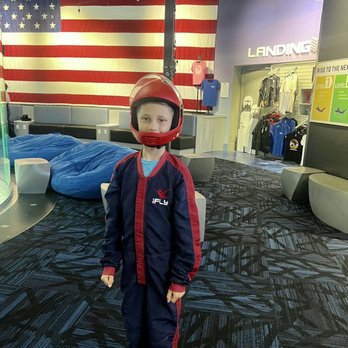 iFLY Oceanside Indoor Skydiving - Little man ready for a flight - Skydiving Near Me - Oceanside, California