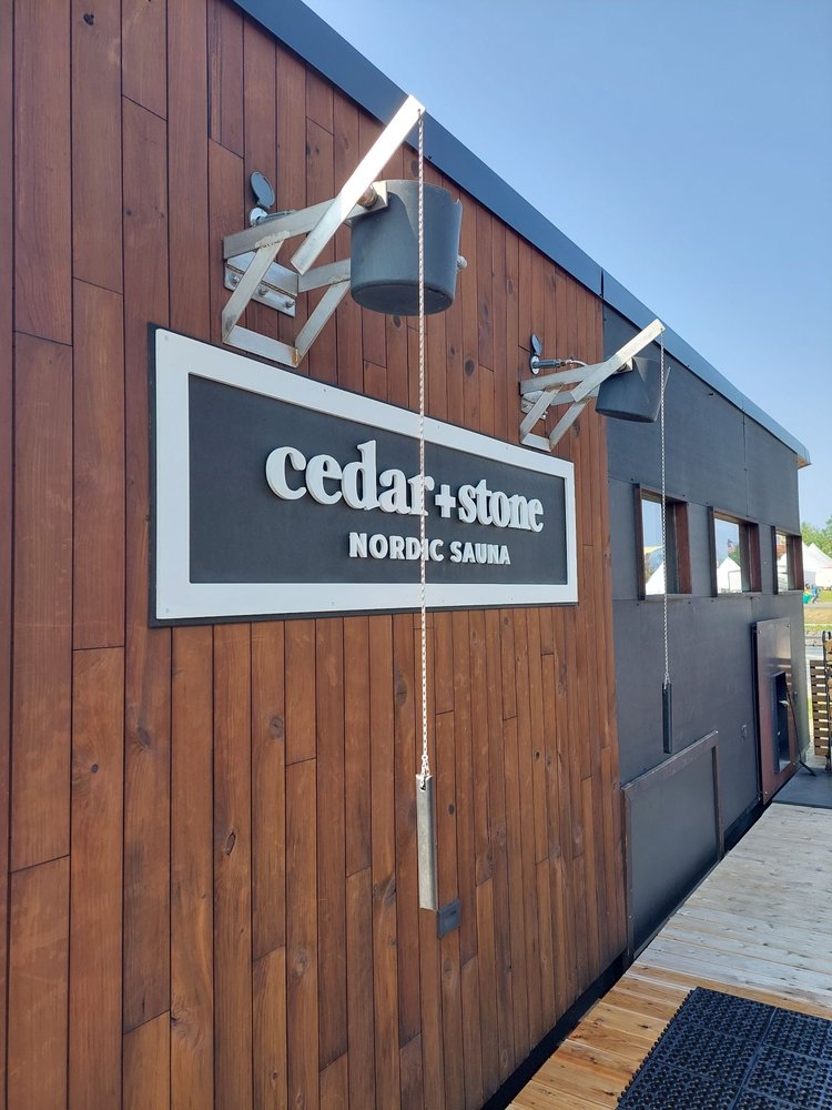 Cedar and Stone Nordic Sauna Logo