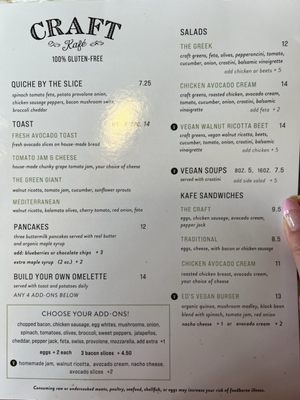 Menu photo 7 Craft Kafe Saint Petersburg, FL Menu photo 7 Craft Kafe Saint Petersburg, FL