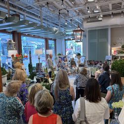 Caspari - Garden Club panels featuring Charlottesville, Albemarle and Rivanna Clubs with guest speaker Art Chadwick of Chadwick & Son Orchids.