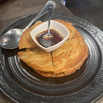 Jun Dynasty - Pan-Fried Scallion Cake - Szechuan Near Me - Tucson, Arizona Jun Dynasty - Pan-Fried Scallion Cake - Szechuan Near Me - Tucson, Arizona