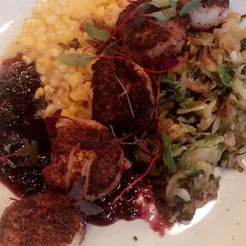 Grace & Grit - Blackened scallops - Southern Near Me - Mount Pleasant, South Carolina