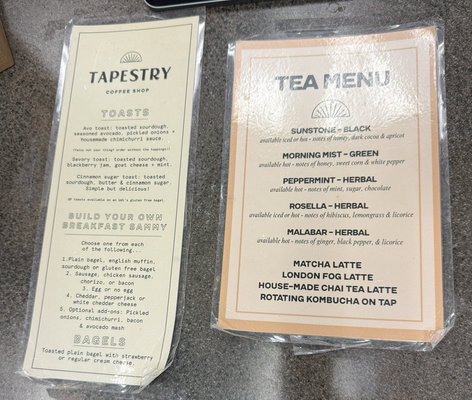 Menu photo 1 Tapestry Coffee Lakeville, MN Menu photo 1 Tapestry Coffee Lakeville, MN