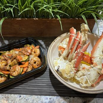 Rockin Crab - Rockin Shrimp Plate, 1 lb. Alaskan King Crab Legs and 1/2 lb. Dungeness - Seafood Near Me - Spring Valley, Nevada Rockin Crab - Rockin Shrimp Plate, 1 lb. Alaskan King Crab Legs and 1/2 lb. Dungeness - Seafood Near Me - Spring Valley, Nevada