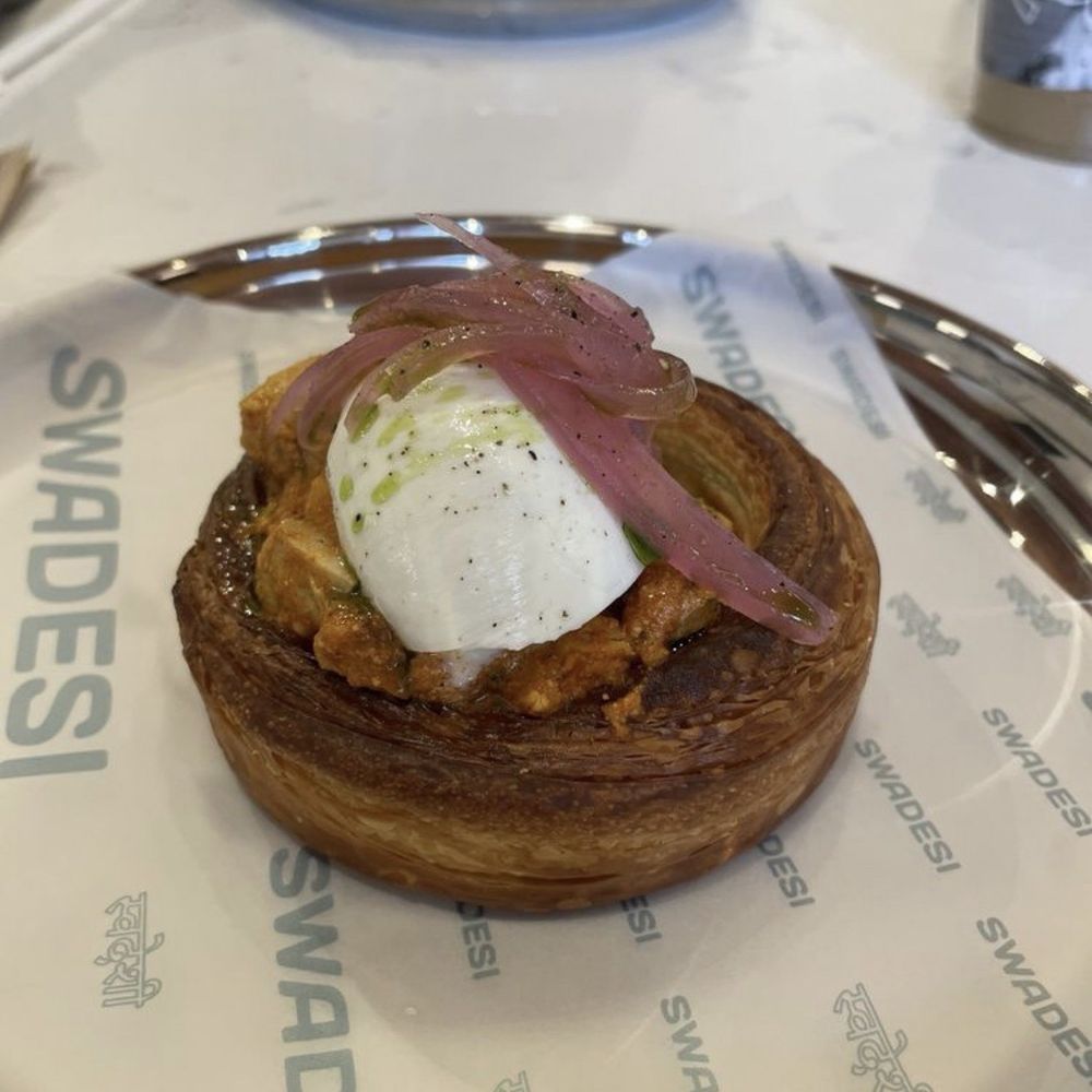 Swadesi Cafe - Butter Chicken croissant - Bakeries Near Me - Chicago, Illinois Swadesi Cafe - Butter Chicken croissant - Bakeries Near Me - Chicago, Illinois