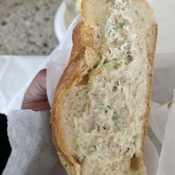 Floral Station Delicatessen - Tuna on a roll.