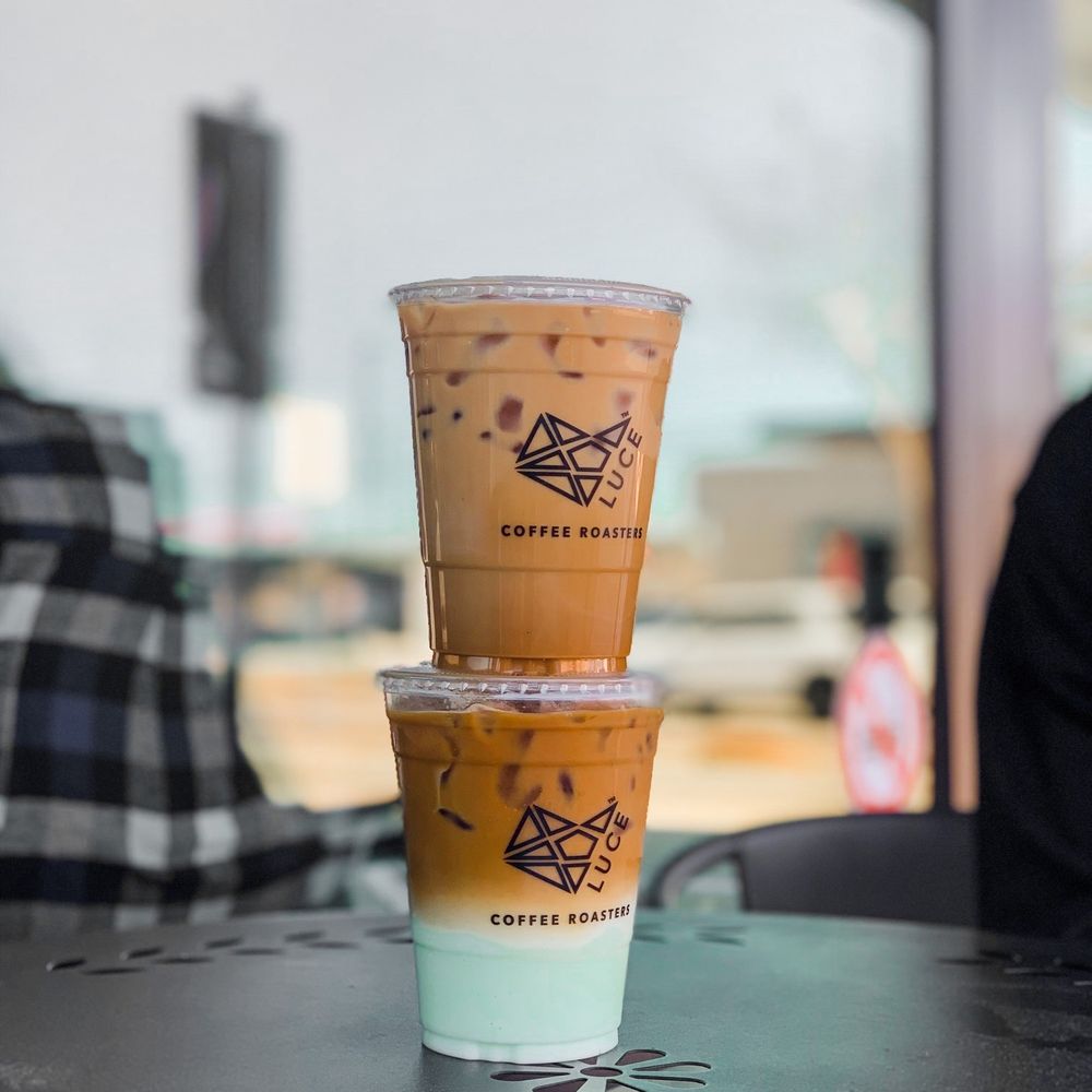 Luce Coffee Roasters - Island Latte and Spanish Latte | @joyyeats - Coffee Roasteries Near Me - Houston, Texas Luce Coffee Roasters - Island Latte and Spanish Latte | @joyyeats - Coffee Roasteries Near Me - Houston, Texas