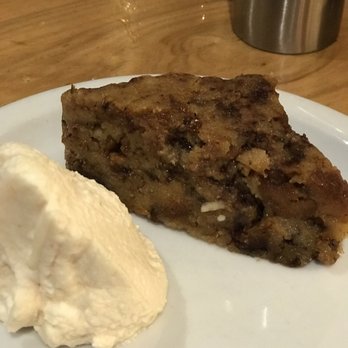 Blue Collar - Miami Spice Dinner: Heath Bar Butterscotch Bread Pudding w/ cayenne whipped cream - Comfort Food Near Me - Miami, Florida Blue Collar - Miami Spice Dinner: Heath Bar Butterscotch Bread Pudding w/ cayenne whipped cream - Comfort Food Near Me - Miami, Florida