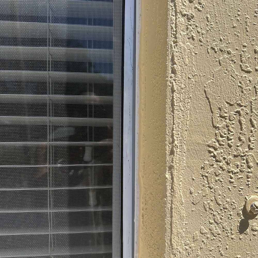 Manno Screen Enclosures - Scratch all around the new frame. - Gutter Services Near Me