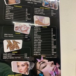 Dreams Eyebrow Threading - Services and prices