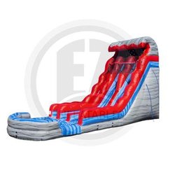 15ft Dual Lane Rocky Marble wet or dry slide