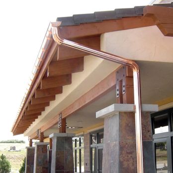 Colorado Seamless Gutters - Copper Half-Round - General Contractors Near Me - Lafayette, Colorado Colorado Seamless Gutters - Copper Half-Round - General Contractors Near Me - Lafayette, Colorado