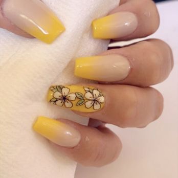 Cali Nails - Love my yello nails - Nail Salons Near Me - Bakersfield, California