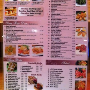 Sake Sushi & Grill - Menu #2 - Sushi Bars Near Me - Placentia, California