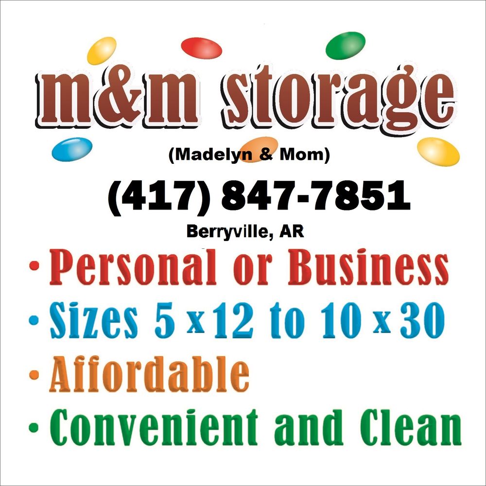 M & M MINI STORAGE 360 Hwy 21 N, Berryville, Arkansas Self Storage Phone Number Yelp