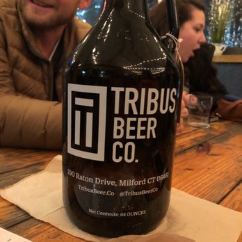 Tribus Beer Co. - Growler is great ! - Breweries Near Me - Milford, Connecticut Tribus Beer Co. - Growler is great ! - Breweries Near Me - Milford, Connecticut