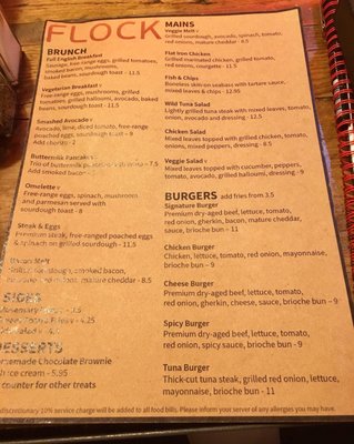 Menu photo 2 Flock London, XGL